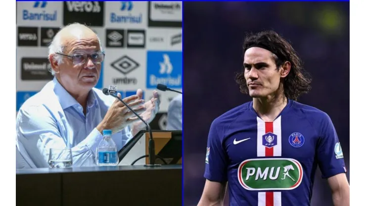 Montagem / Fotos: Lucas Uebel/Grêmio/Divulgação e Getty Images