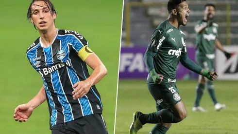 Gremio x Palmeiras. Brasileirão 2020