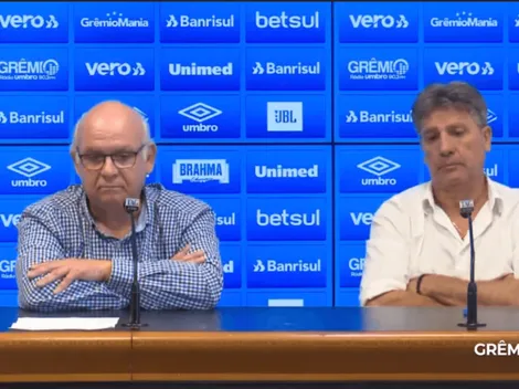 Romildo Bolzan e Renato Portaluppi minimizam críticas no Grêmio