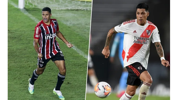 São Paulo e River Plate se enfrentam no Morumbi - (Getty Images)