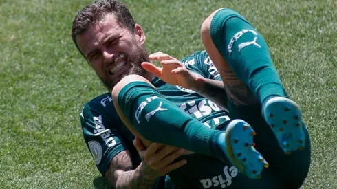 Lucas Lima não sai do hotel com trauma no pé e preocupa Palmeiras