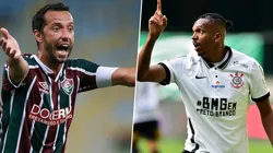 Corinthians e Fluminense entram em campo na Arena Neo Química pelo Brasileirão 2020 - (Getty Images)