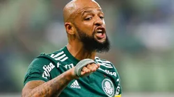 Felipe Melo se solidariza com Neymar após a partida entre PSG X olympique