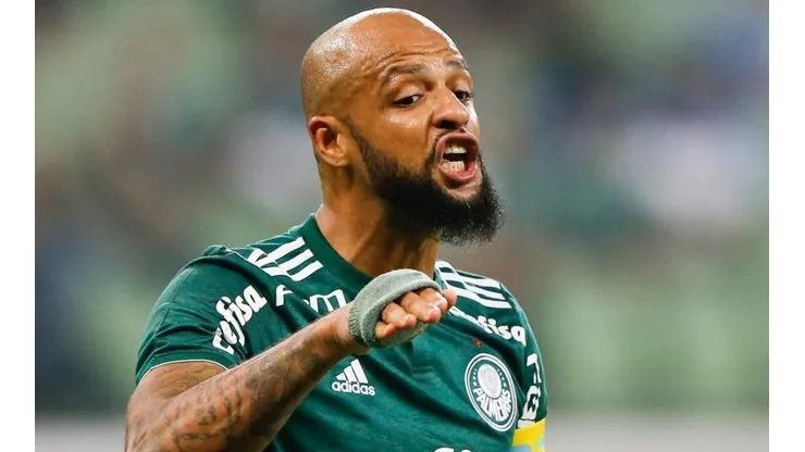 Felipe Melo se solidariza com Neymar após a partida entre PSG X olympique