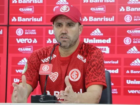 Com sondagens do exterior, Coudet dá moral para Edenilson no Inter