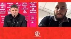 Coudet se irrita com pergunta e dá 'patada' em jornalista