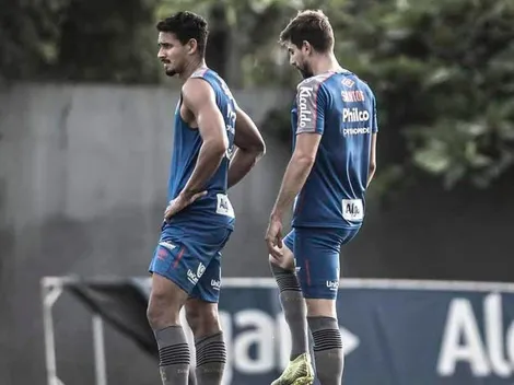 Cuca esboça Santos titular para o clássico contra o São Paulo Com Lucas Veríssimo e Luan Peres de volta