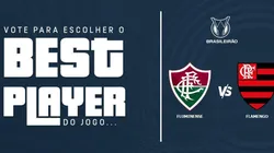 Fluminense x Flamengo: aqui você é quem escolhe o BEST PLAYER do clássico