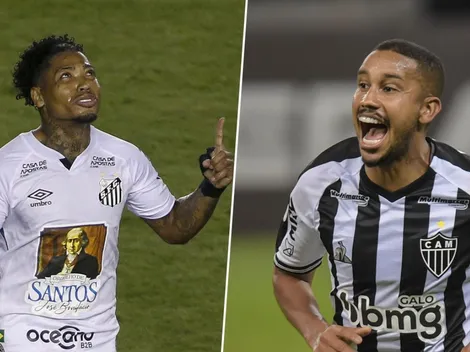 Santos x Atlético-MG: Como e onde ver a partida do Brasileirão AO VIVO