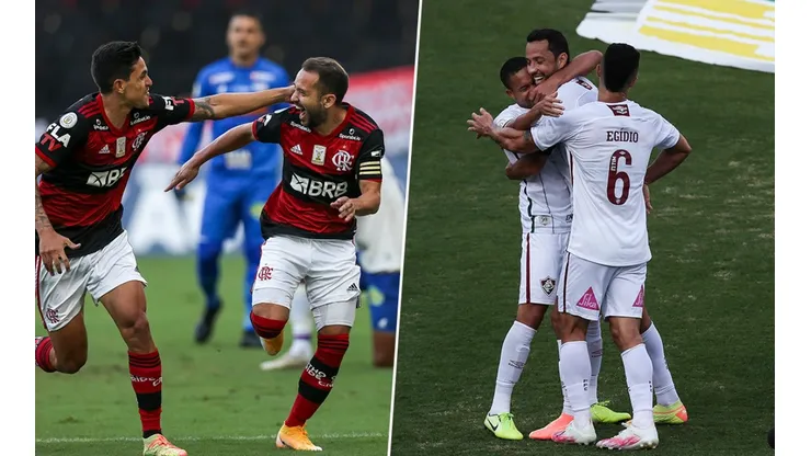 Flamengo e Fluminense entram em campo nesta quarta-feira (09), às 21h30 no Maracanã - (Getty Images)