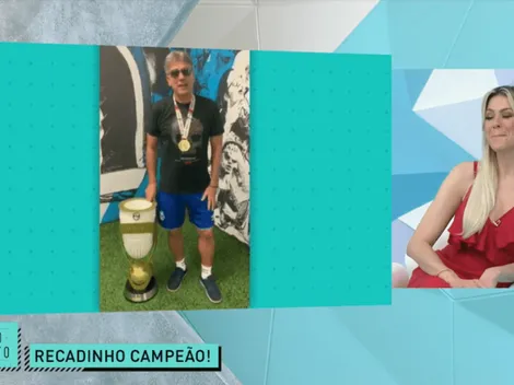 Renato Portaluppi não perde oportunidade de 'zoar' Renata Fan