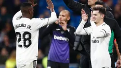 Vini Jr deu lugar a Brahim, durante partida do Real Madrid.