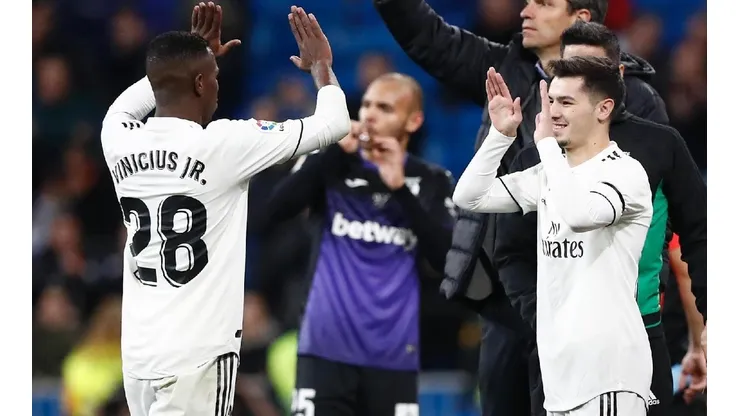 Vini Jr deu lugar a Brahim, durante partida do Real Madrid.