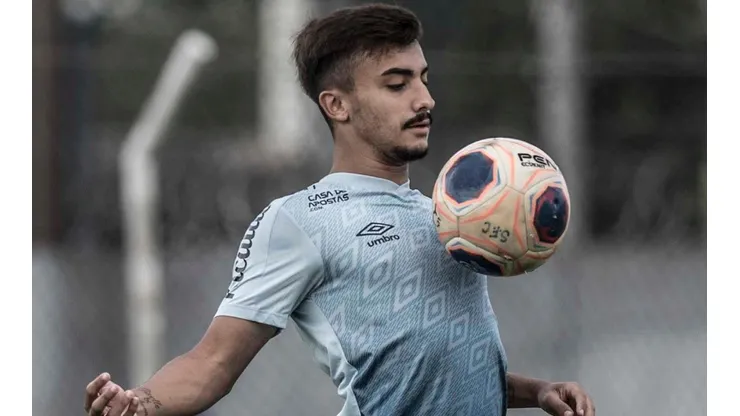 Lucas Lourenço pode pintar como novidade no Santos diante do Flamengo