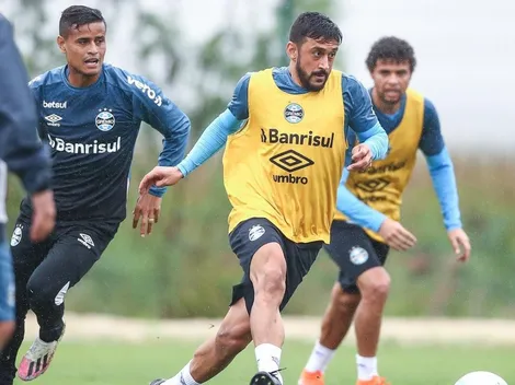 Grêmio deve ter improvisação contra o Caxias e ficar sem Robinho