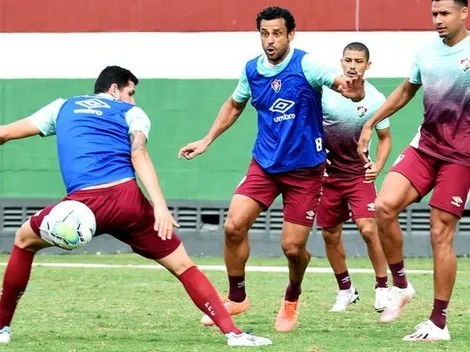 Fred e Hudson se recuperam de lesão e podem jogar contra o Figueirense