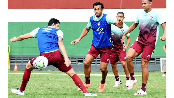 Fred e Hudson se recuperam de lesão e podem jogar contra o Figueirense