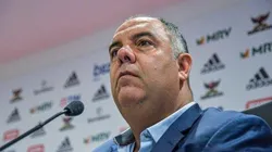 Marcos Braz se reúne com presidente do Benfica e encontro deixa torcida preocupada