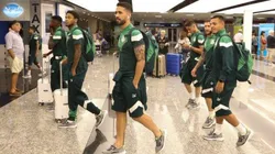 Torcida protesta contra elenco do Palmeiras após vitória sobre CAP