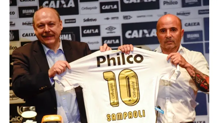 Em ação na Justiça, Santos reacende “treta” com Sampaoli