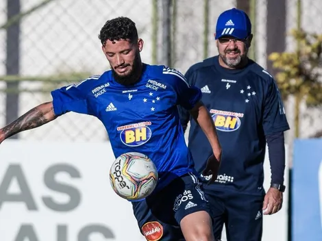 Arthur Caike é relacionado e Cruzeiro tem dúvida contra Chape