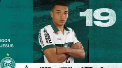 Igor Jesus deve ser desfalque no Coritiba e Barroca escolhe substituto