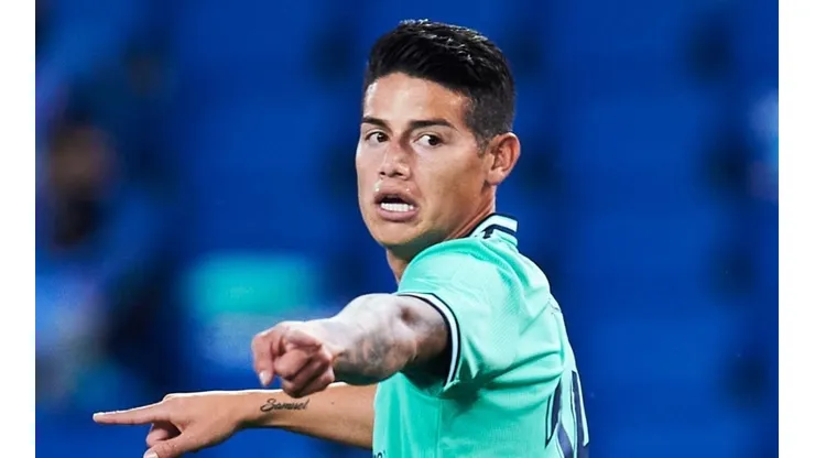Presidente do Atlético de Madrid endereça notícias sobre James Rodríguez