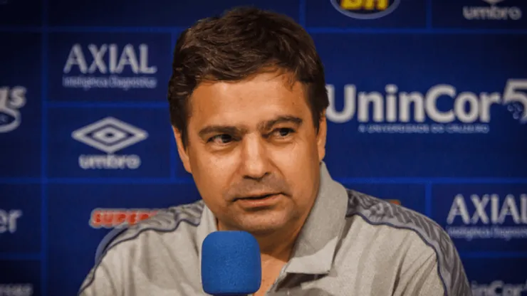 Itair Machado, ex-dirigente do Cruzeiro. Foto: Divulgaçao/Cruzeiro