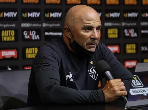 Sampaoli é direto sobre Atlético "segurar" o jogo