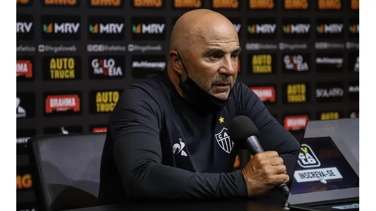 Sampaoli é direto sobre Atlético "segurar" o jogo