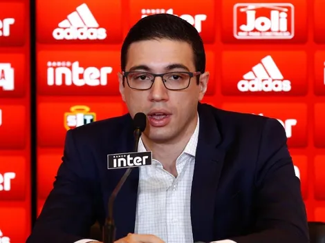 Pássaro protege Diniz e "ataca" jogadores do São Paulo