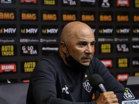 Sampaoli vê Grêmio observar LE do Galo e não se opõe à saída