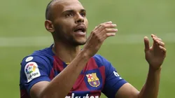 Barcelona define futuro de Braithwaite, fora da disputa da Champions