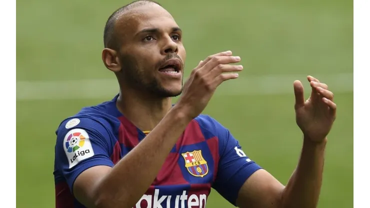 Barcelona define futuro de Braithwaite, fora da disputa da Champions