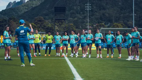 Equipe fica no Brasil até 17 de julho. Divulgação/Fabio Souza/CBF.