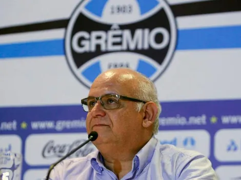 Romildo Bolzan 'tranquiliza' gremistas ao fala sobre segurança financeira