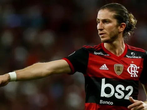 Filipe Luís revela "bronca" sobre Michael após firula no Fla-Flu