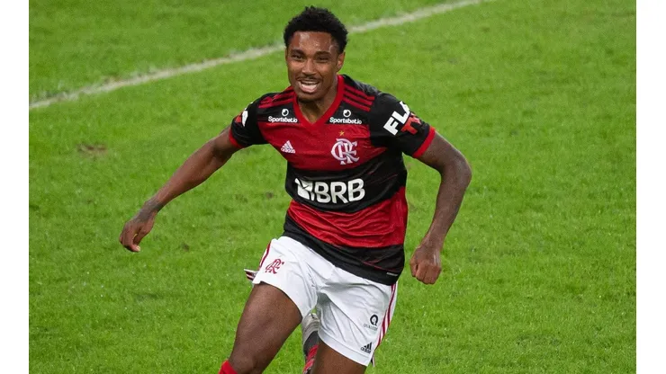 Vitinho foi decisivo diante do Flu - Foto: Alexandre Vidal/Flamengo.