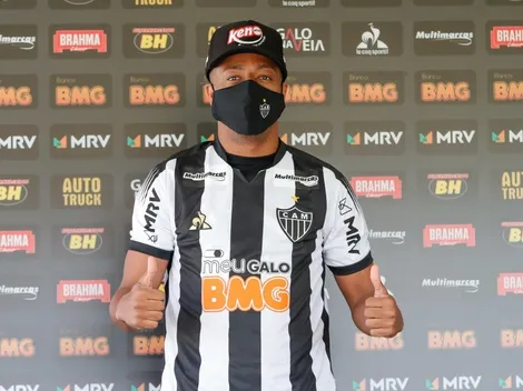 Keno revela influência de Mattos e prazo para entrar em forma no Atlético