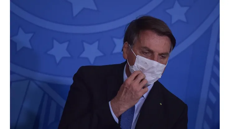 Presidente Jair Bolsonaro anunciou que tem o coronavírus (Foto: Getty Images)