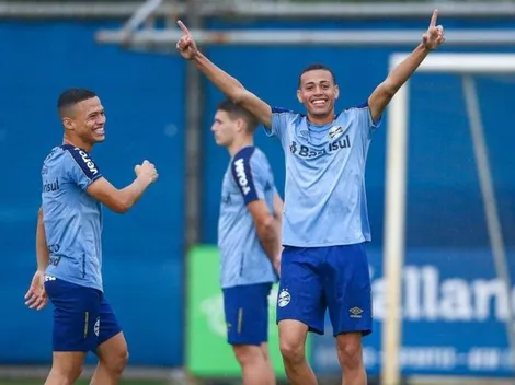 Pupilo de Portaluppi no Grêmio deve receber mais oportunidades na volta do futebol