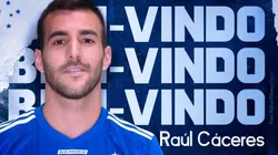 Cruzeiro anuncia Cáceres, que chega fazendo promessa à torcida