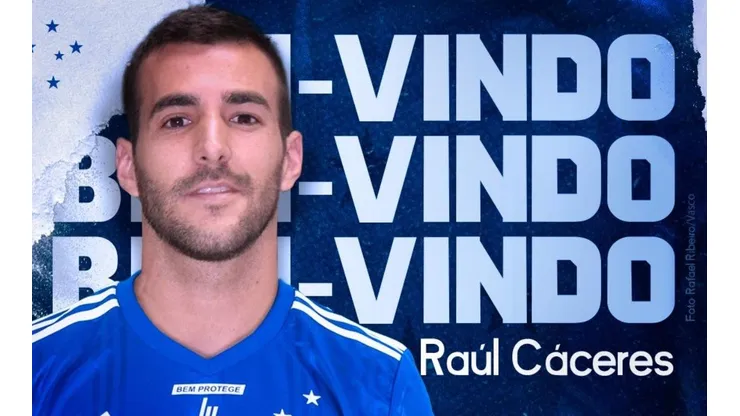 Cruzeiro anuncia Cáceres, que chega fazendo promessa à torcida