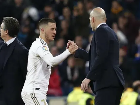 Por Hazard, Zidane "abandona" brasileiros