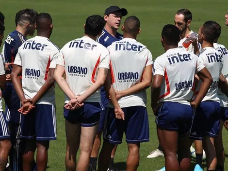 SPFC sai na frente dos rivais por volta aos treinos