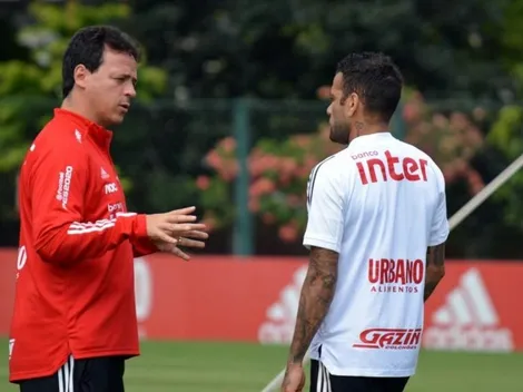 Fernando Diniz se declara a Daniel Alves