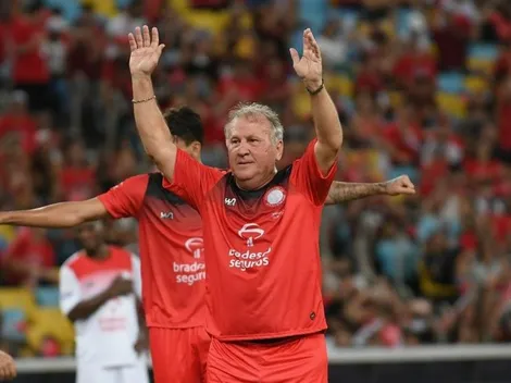 Zico quase substituiu Luxemburgo no Palmeiras em 1995