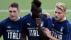 Belotti, Balotelli e Immobile, pela Itália.