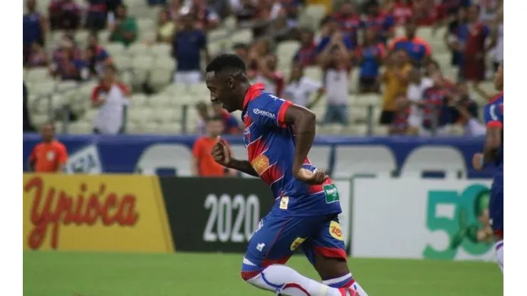 Yuri César: dois gols em dois jogos (Foto: Leonardo Moreira / Fortaleza EC / Divulgação)
