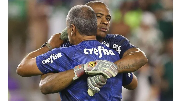 Jailson se despediu de Oscar com um agradecimento via rede social - Foto: Cesar Credo/Palmeiras.